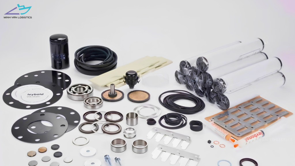 Industrial sealing components for import logistics