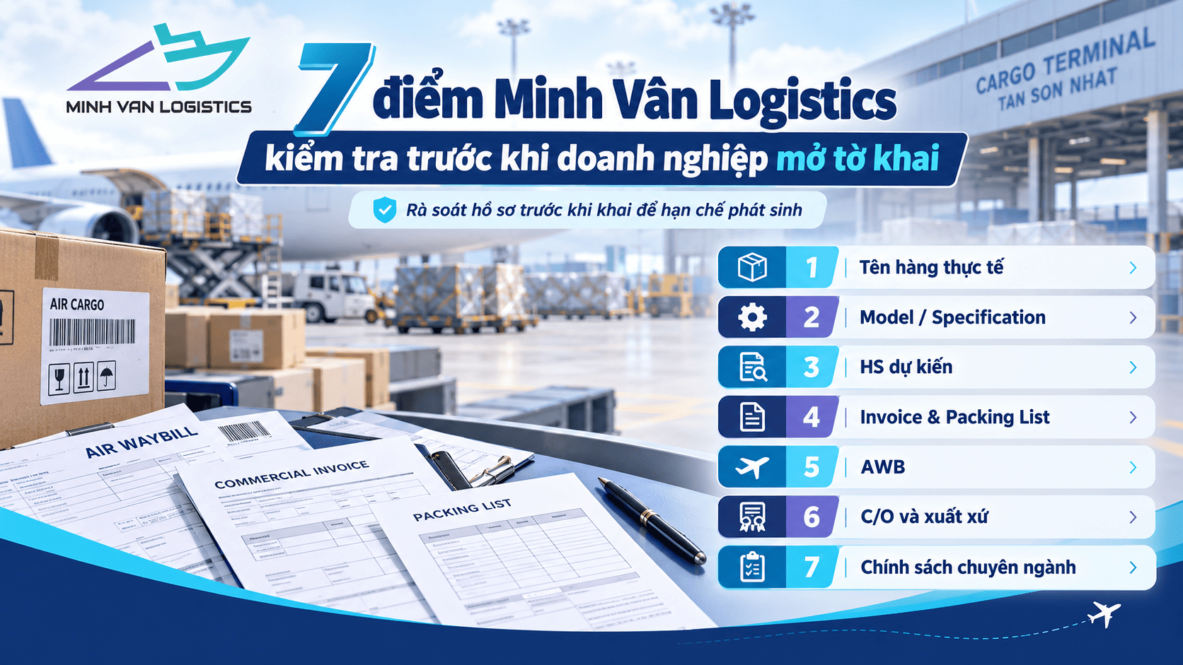Những nhóm doanh nghiệp đặc biệt phù hợp với dịch vụ khai báo hải quan sân bay Tân Sơn Nhất