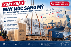 Xuất khẩu máy móc sang Mỹ