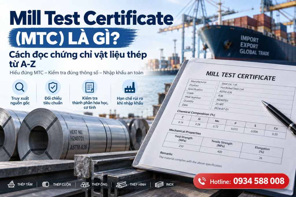 Mill Test Certificate Là Gì?