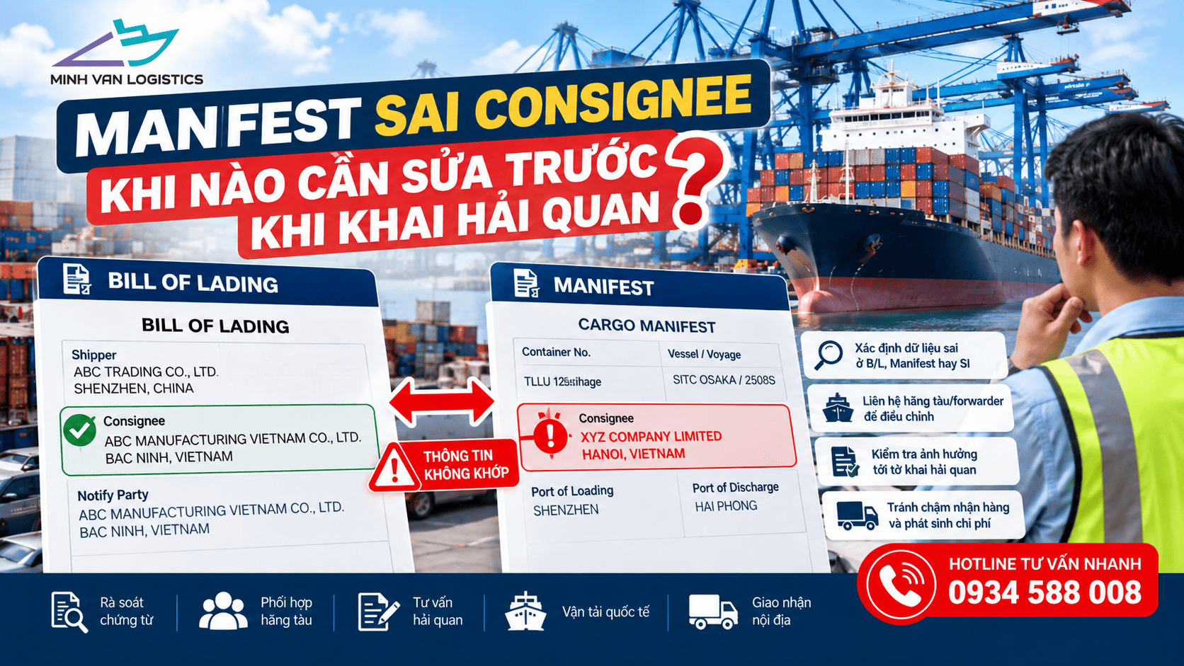 Manifest Sai Consignee