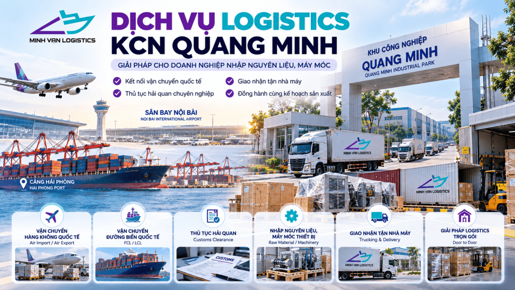 Dịch Vụ Logistics KCN Quang Minh