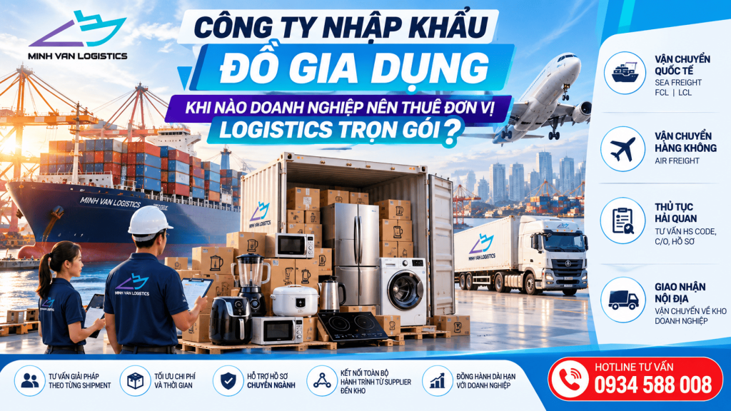 Công Ty Nhập Khẩu Đồ Gia Dụng