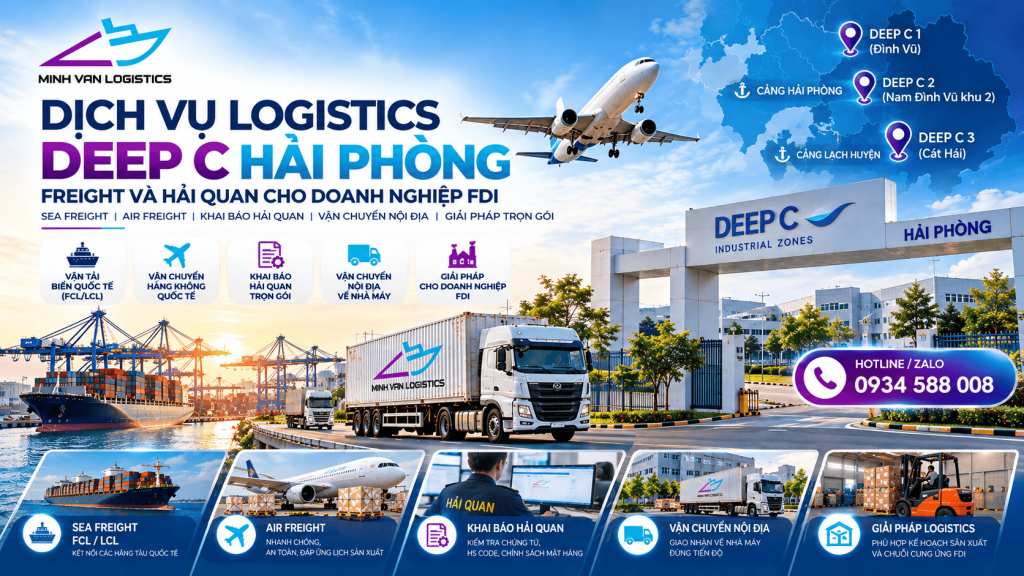 Dịch Vụ Logistics DEEP C Hải Phòng