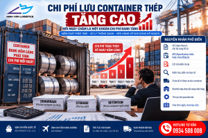 Chi Phí Lưu Container Thép Tăng Cao
