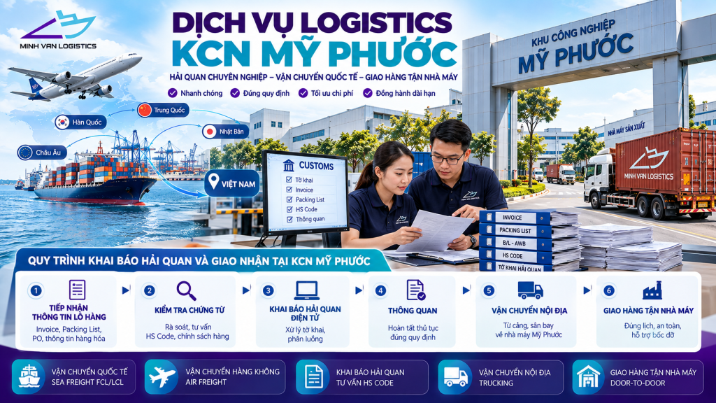 Dịch Vụ Logistics KCN Mỹ Phước