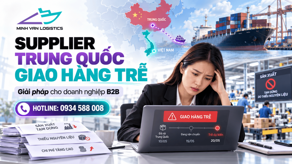 Supplier Trung Quốc Giao Hàng Trễ