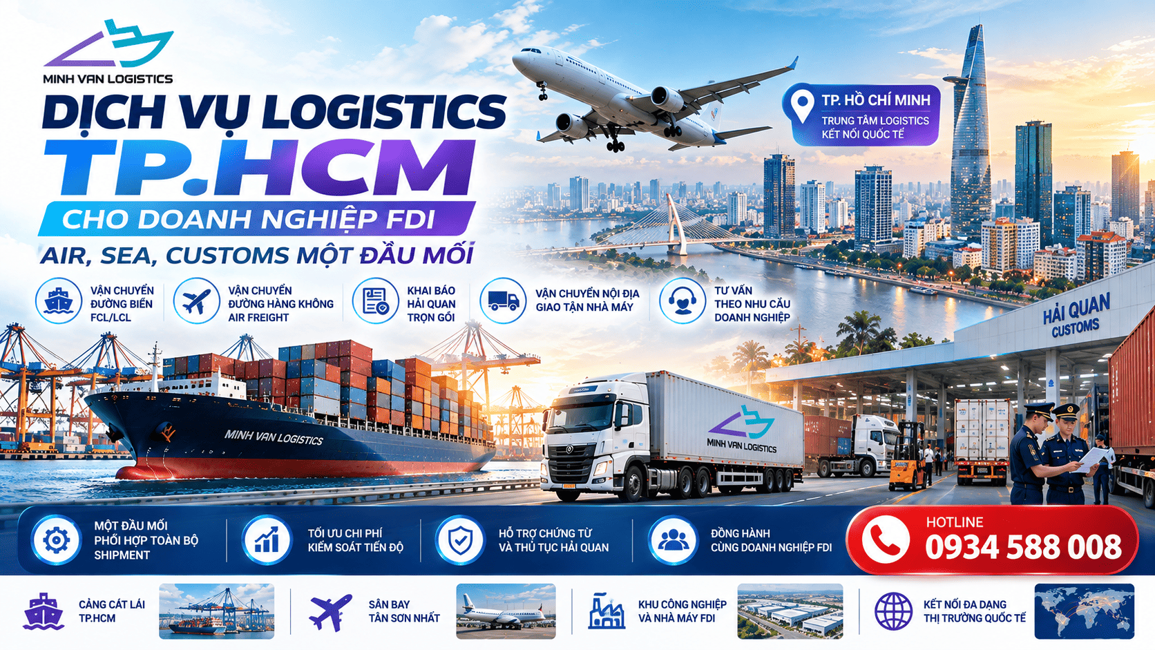 Dịch Vụ Logistics TP.HCM Cho Doanh Nghiệp FDI
