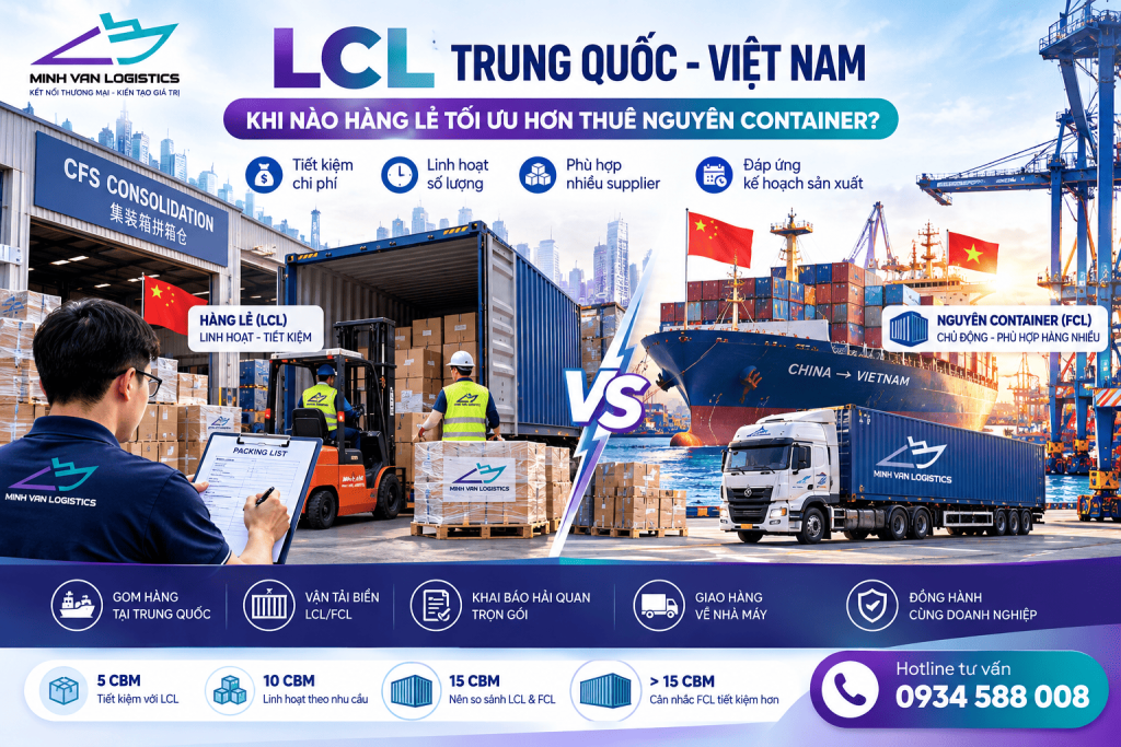 LCL Trung Quốc – Việt Nam