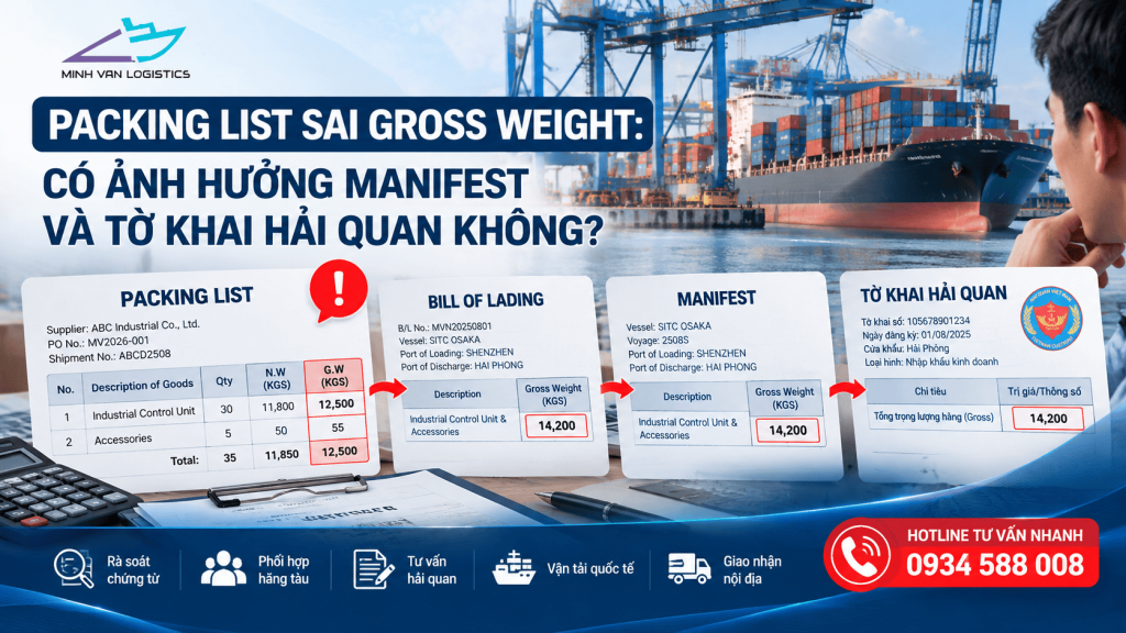 Packing List Sai Gross Weight
