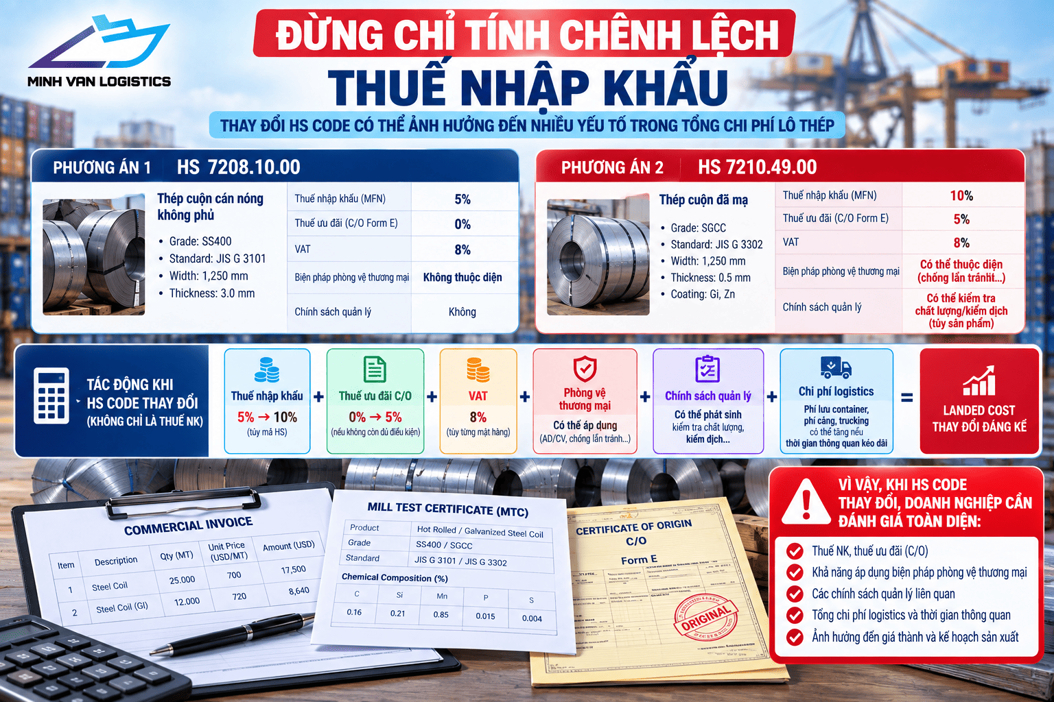 Đừng chỉ tính chênh lệch thuế nhập khẩu