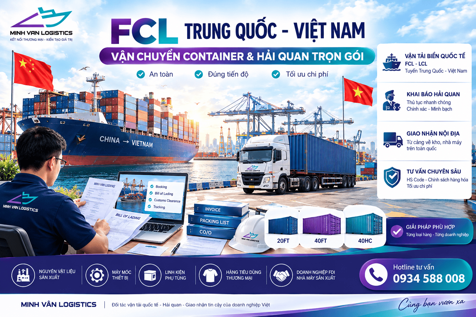 FCL Trung Quốc Việt Nam