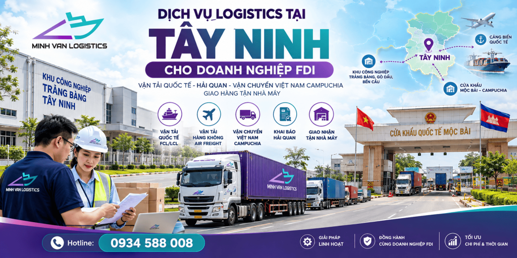 Dịch Vụ Logistics Tại Tây Ninh