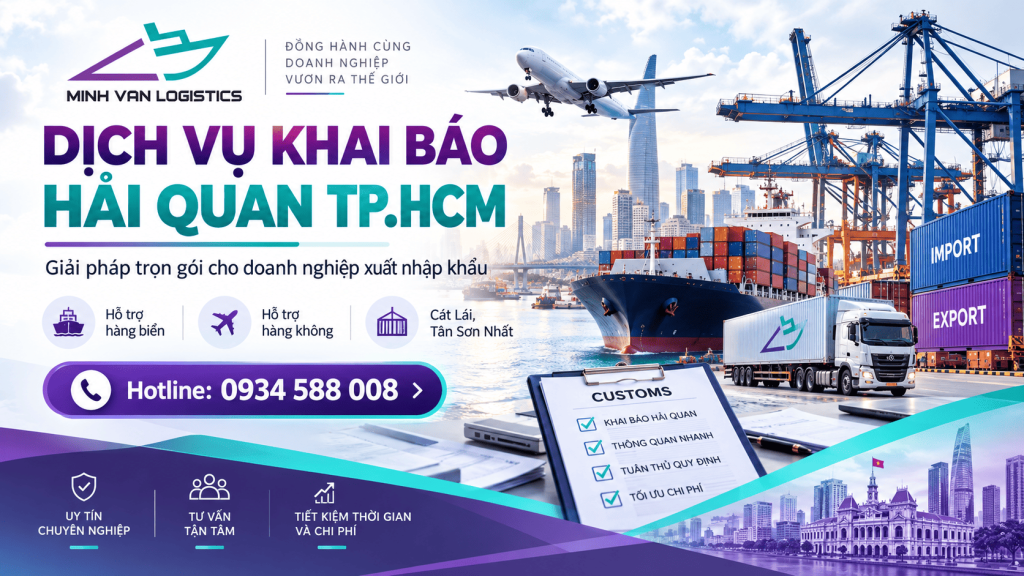 Dịch Vụ Khai Báo Hải Quan TP.HCM Trọn Gói
