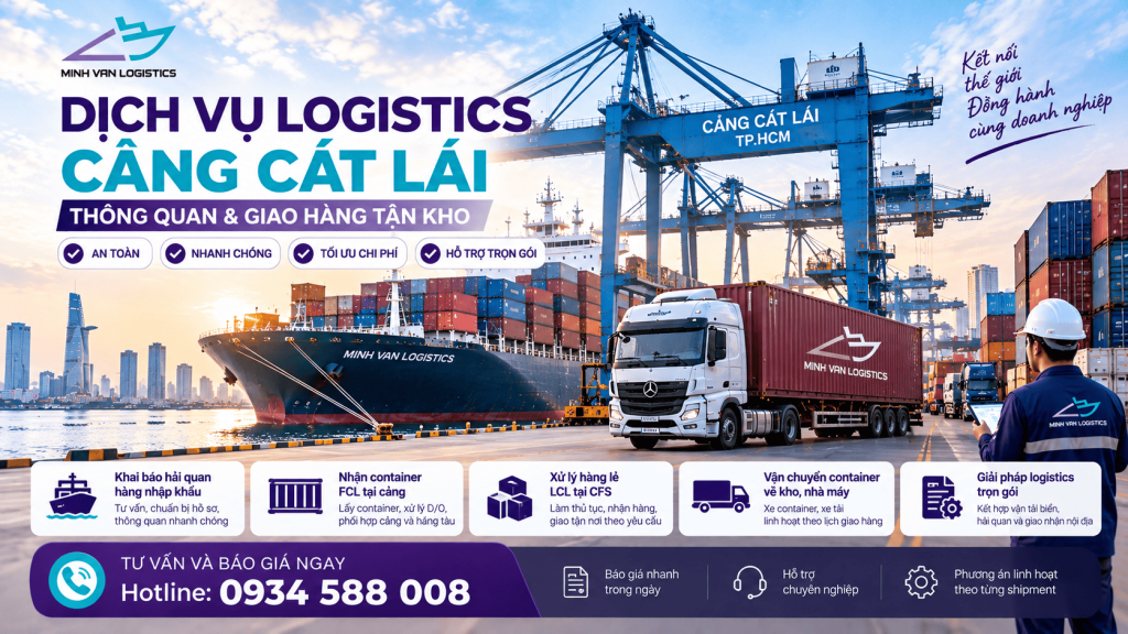 Dịch Vụ Logistics Cảng Cát Lái